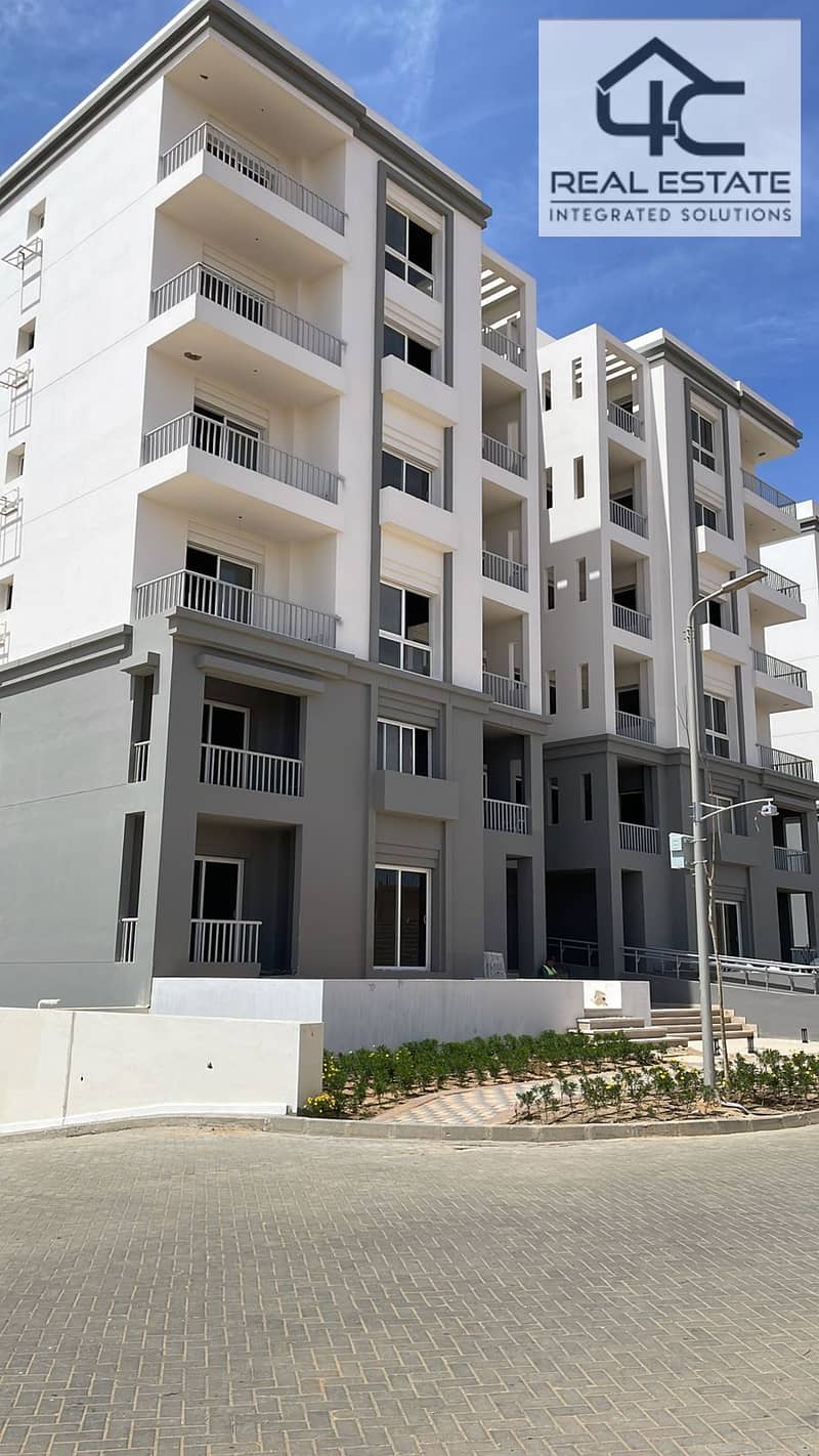 Apartment  for sale ready to move direct on land scape bua 133 m in Hyde Park under market price with down payment and installments 0