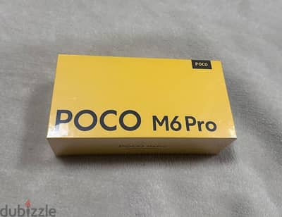 بوكو M6 Pro جديد متبرشم Poco M6 Pro 512g