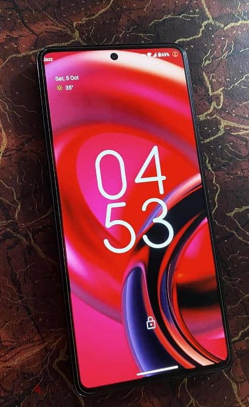 Motorola edge x30 snapdragon 8 Gen 1 256+12 معاه كل المشتملات(بيع فقط) 0