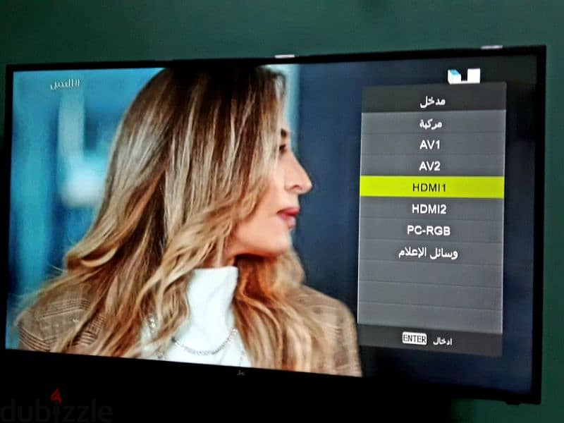 ولا كلمه جديده حرفيا 32بوصه جاك LED /Full HD/بالريموت الاصلى وحامل 7