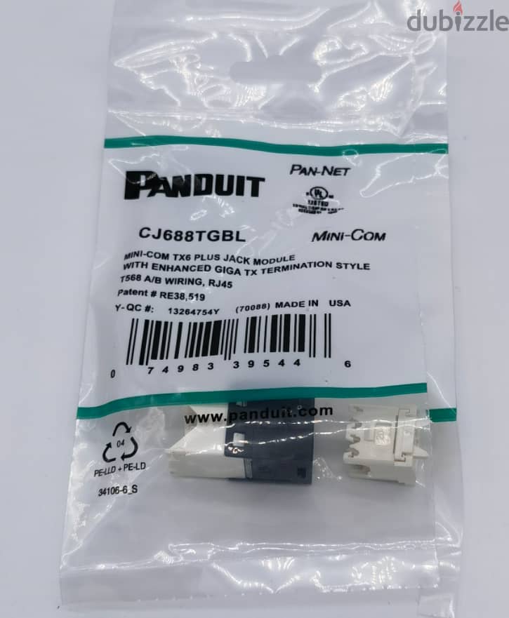 Corning Module ثري أم جاك Cat6 & Cat6A 11