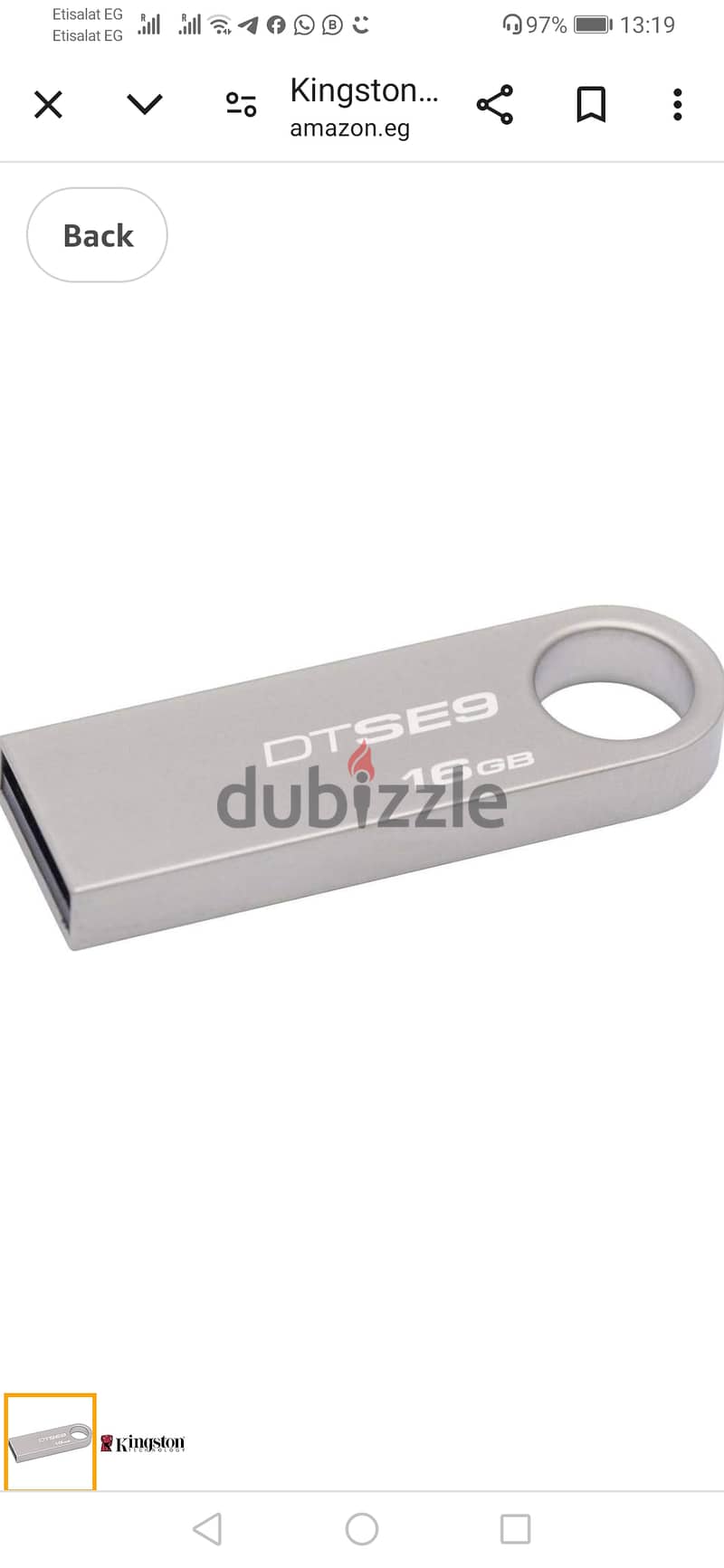 Kingston 16GB Datatraveler 9se 0