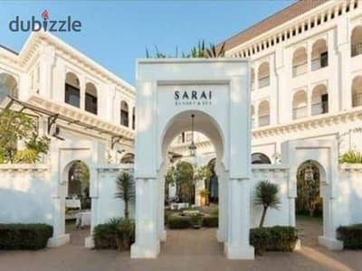 An excellent location apartment for sale in Sarai Compound at the lowest price in New Cairo