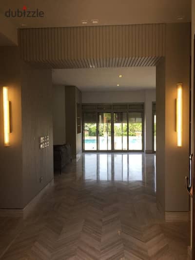 villa, 3 floors, golf view, fully finished, from Palm Hills, Sheikh Zayed