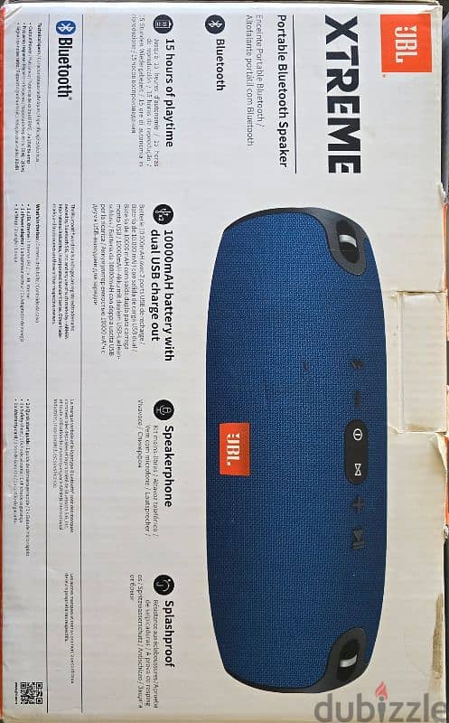 JBL Xtreme like brand new - Blue color 1