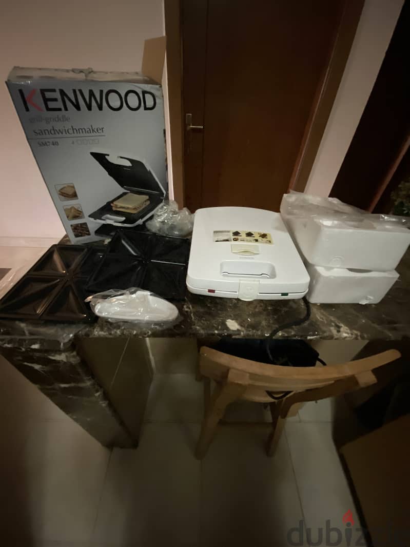 Kenwood Sandwich Maker SM70 -  توستر كنوود 1