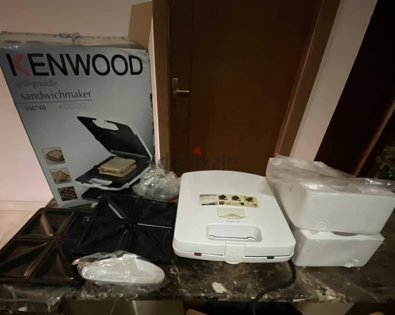 Kenwood Sandwich Maker SM70 -  توستر كنوود 9