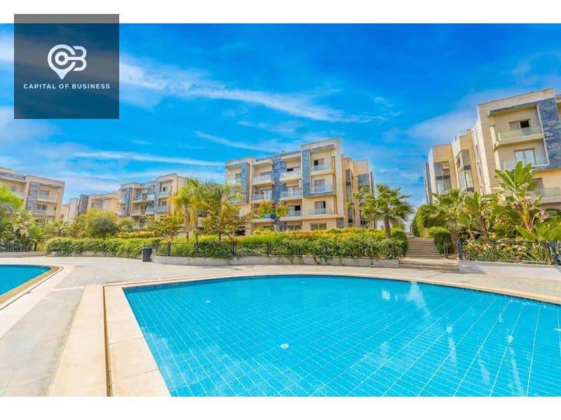 Apartment for sale in installments, POOL view - inside Galleria Residence Compound 0