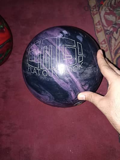 كورة بولينج  محترفينhook bowling ball