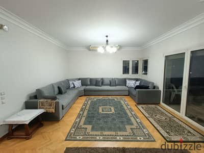 Furnished apartment for rent in Abbas Al Akkad, in front of the International Park