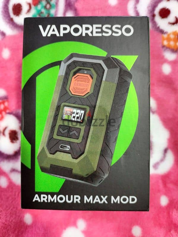 Vape Armour max mod + tank kylin v3 + sotto battery 21700 0