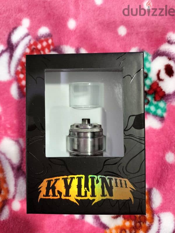 Vape Armour max mod + tank kylin v3 + sotto battery 21700 4