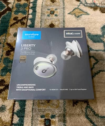 ساوندكور ليبرتي 3 برو جديدة ضمان محلي 18 شهر soundcore liberty 3 pro