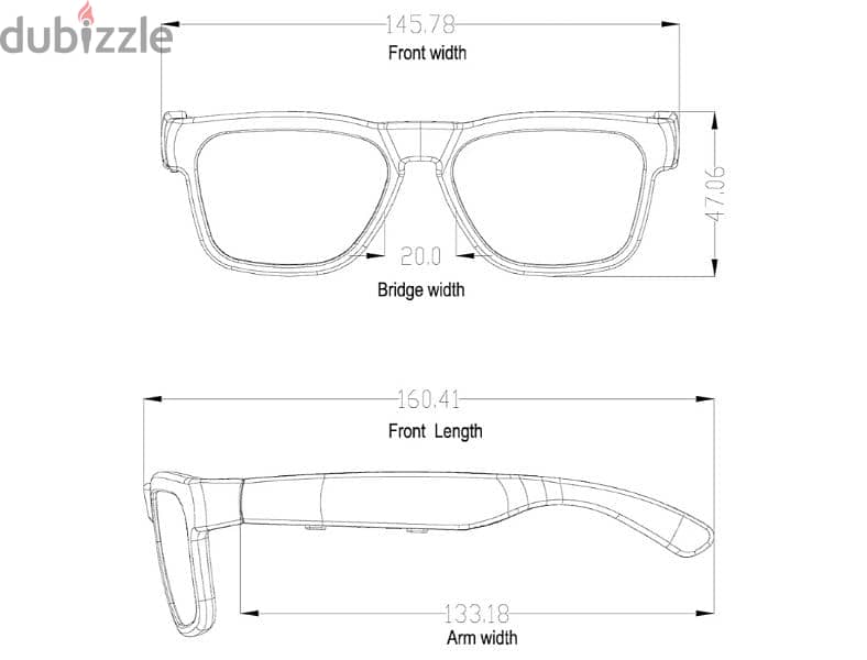 Oho Sunshine smart glasses / blue light transparent 4