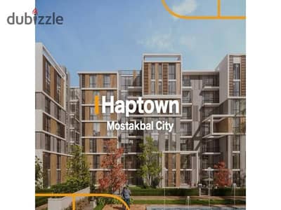 Apartment for sale in HAP Town Hassan Allam Mostakbal City with down payment and installment prime location