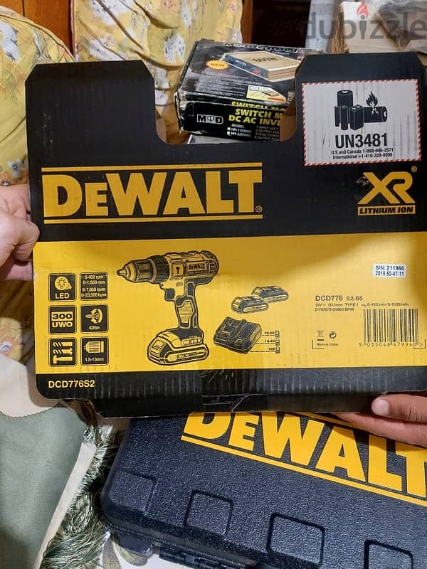 شنيور Dewalt جديد 0