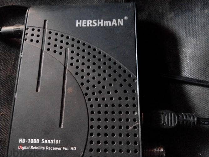 hershman hd 1000 senator رسيفر بعمل جيدا مرتب القتوات معاه مشتملاته 0