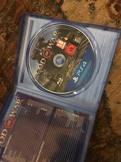 God of war CD PS4