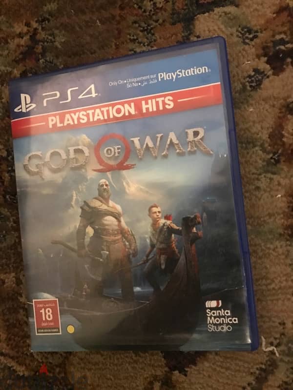 God of war CD PS4 1