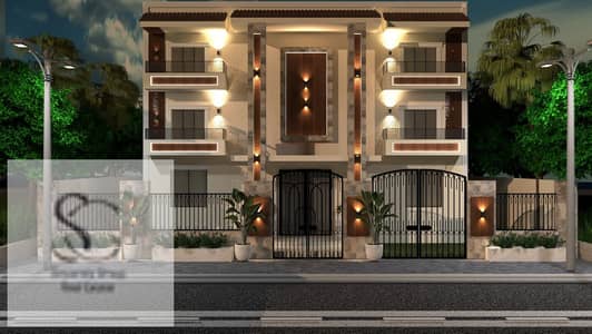 Ultra super deluxe apartment for sale in Obour, Sixth District, front facade