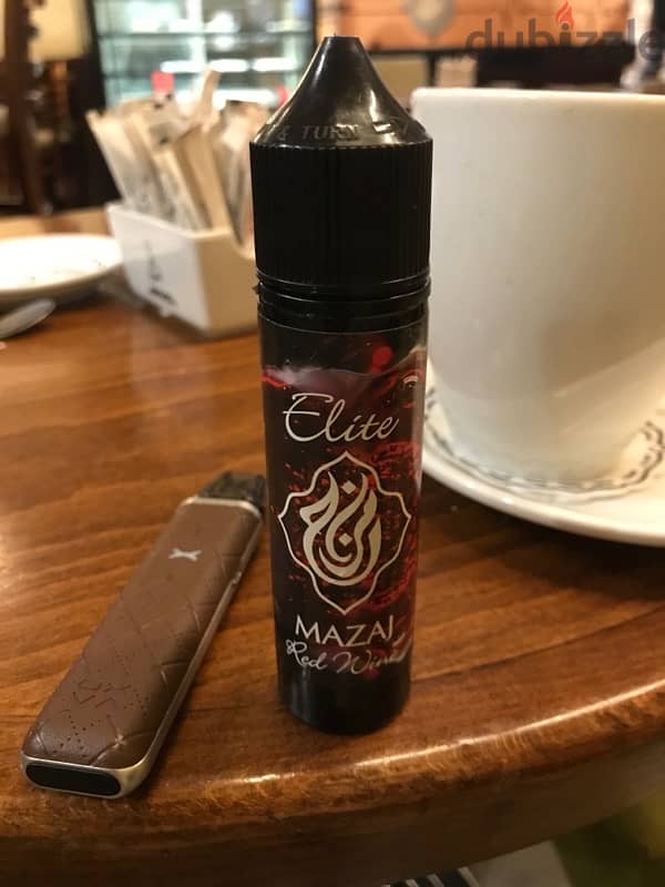 vape liquid (Mazaj) - (مزاج) flavour: Red wine 0