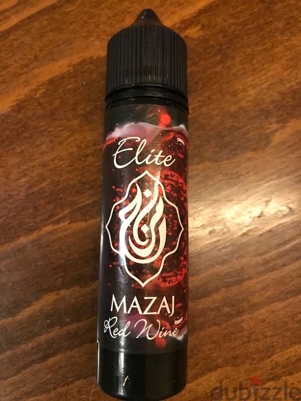 vape liquid (Mazaj) - (مزاج) flavour: Red wine 1