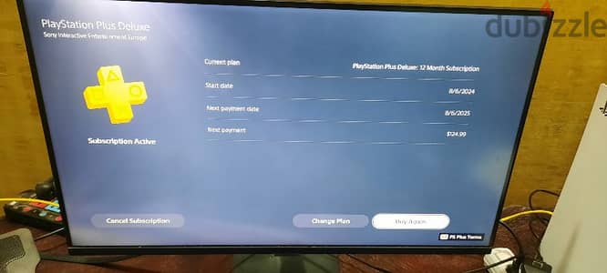 playstation 5 used with ps plus account