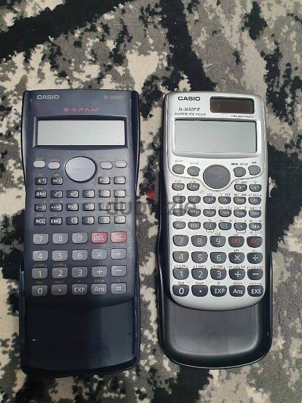 2 calculators 0