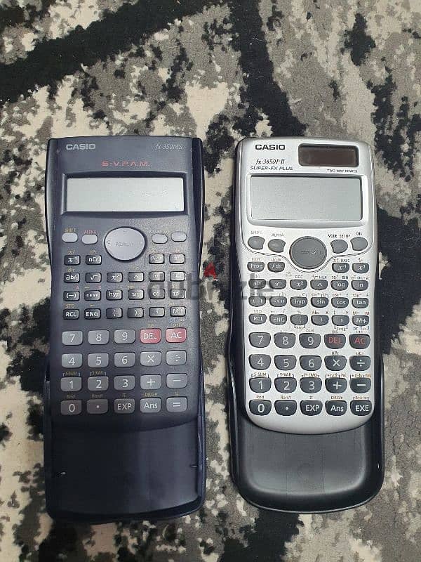 2 calculators 1