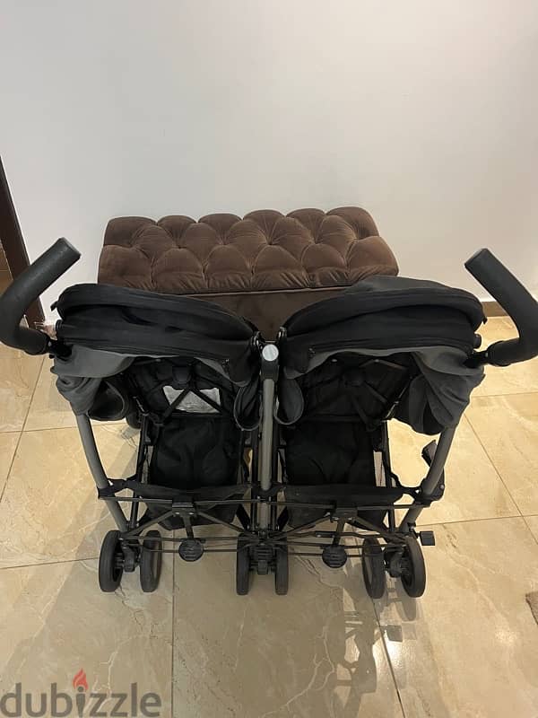 Chicco echo Twin stroller عربة أطفال توأم شيكو إيكو 4