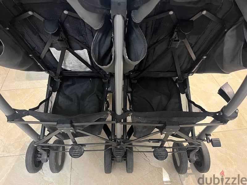 Chicco echo Twin stroller عربة أطفال توأم شيكو إيكو 5