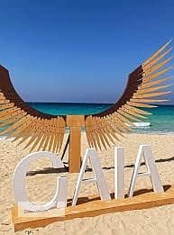 CHALET بنتهاوس للبيع في GAIA صبور  RAS ELHEKMA على حمام سباحه مباشره