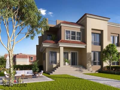 Your villa is in the calmest place in the heart of New Cairo, Saray El Mostakbal Compound, at the lowest price