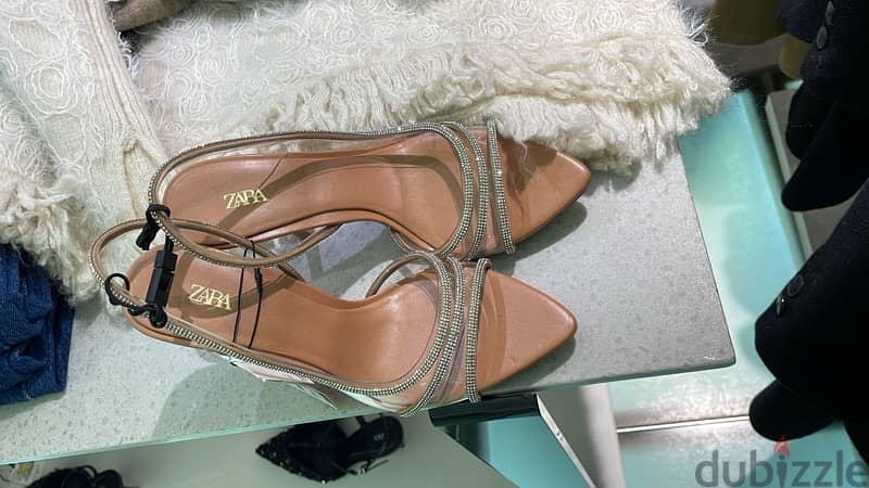 Zara Heels - Size 36 - New | جزمة كعب من زارا - مقاس ٣٦ - جديدة 2