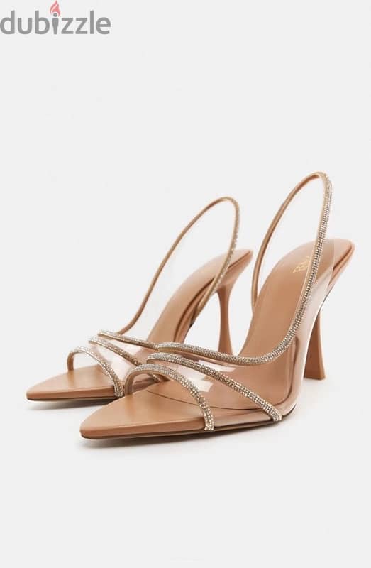 Zara Heels - Size 36 - New | جزمة كعب من زارا - مقاس ٣٦ - جديدة 4