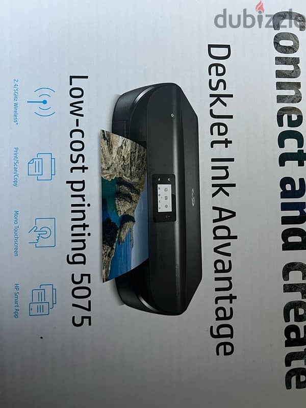 hp printer for sale تعبتر جديدة مستخدمتش غير تلت او اربع مرات 1