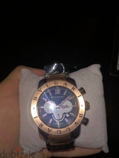 ساعة bvlgari جديدة بلبوكس و كل حاجة
