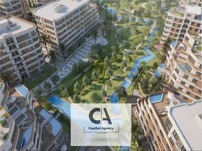 3 bedroom apartment for sale with only 5% down payment Fully finished, directly in front of Madinaty in Bloomfields Compound Provide Tatweer Misr, del