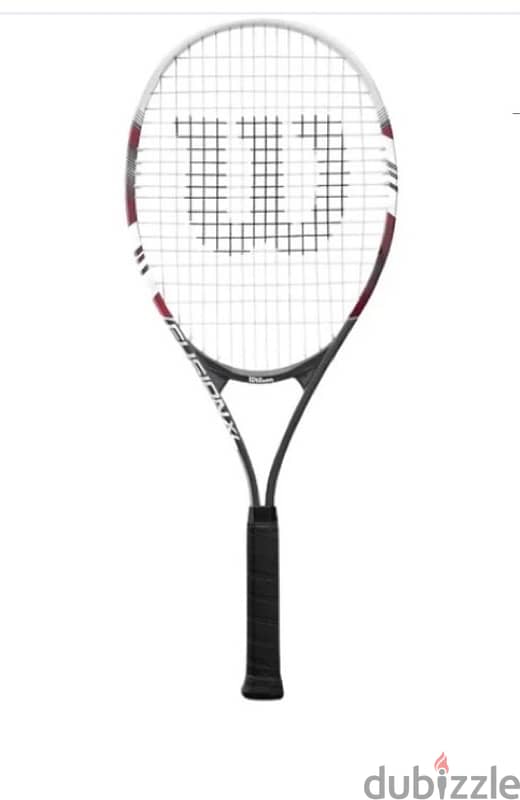 WILSON FUSION XL 2 STRUNG TENNIS RACKET 1