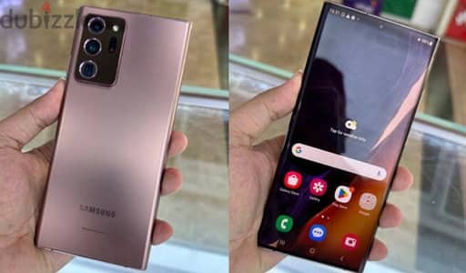 سامسونج نوت20الترا5جى زيروو جديد تماما note 20ultra 5G like new