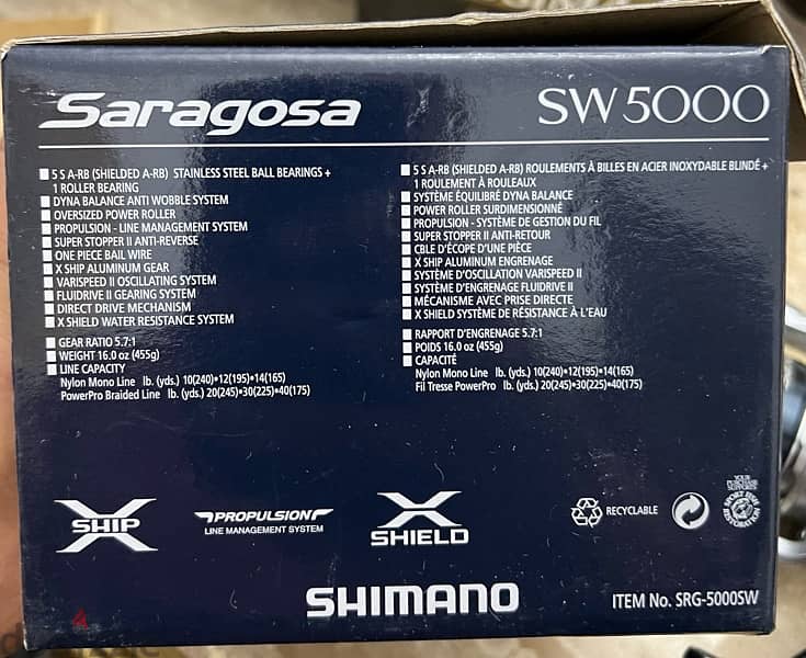 shimano saragosa 5000 4