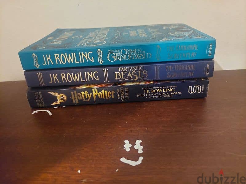 harry potter and the cursed child , fantastic beasts books 1