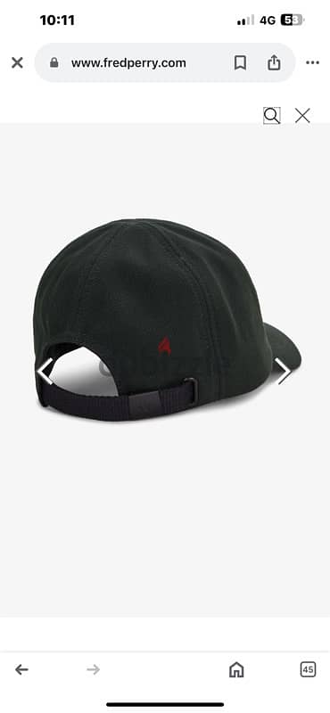 cap Fred Perry