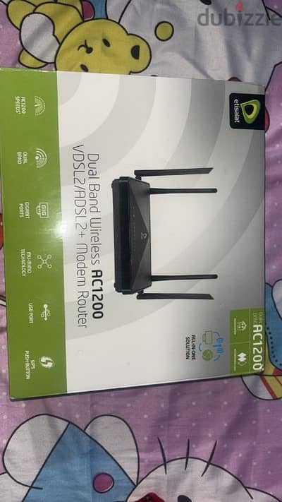 Dual band wireless Ac 1200 VDSL2/ADSL2 + modem router