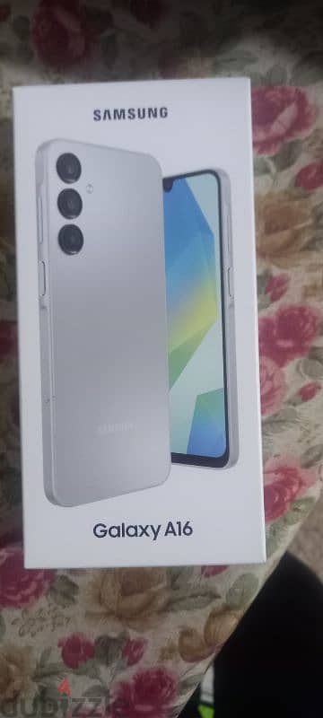 Samsung A16 8/256 for sale new ,silver color