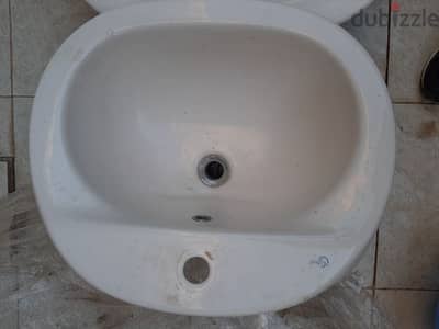 Bathroom sink ideal standard isis 56x47 white