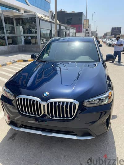 BMW X3 2024 for rent with driver