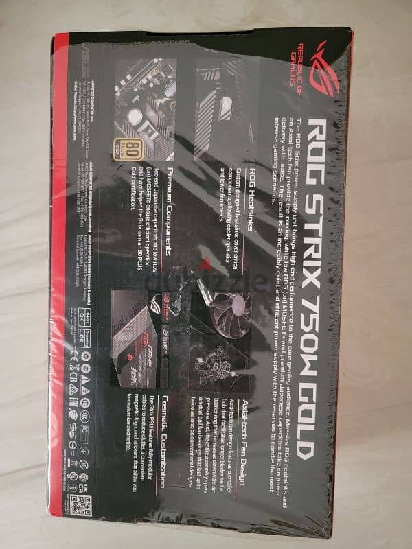 Asus ROG strix 750 gold power supply 2