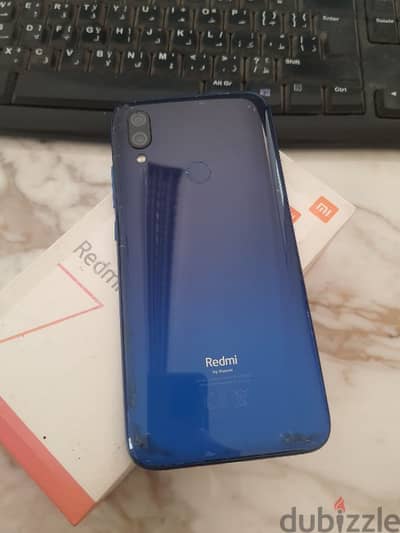 redmi 7 علبه فقط ٣٢ +٣ مساحة