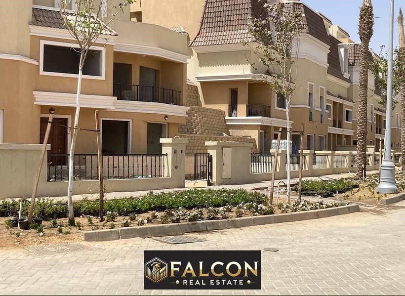 Villa for sale 5 room with 10% down payment in the best location in Sarai Compound with an open view with installments up to 8 years in Sarai Compound 0